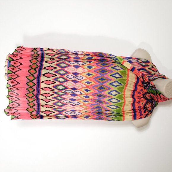 3/$25 Aztec Geometric Colorful Scarf Wrap Shawl Cover Up - Picture 2 of 6